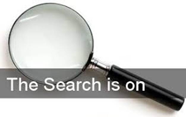 The search is on