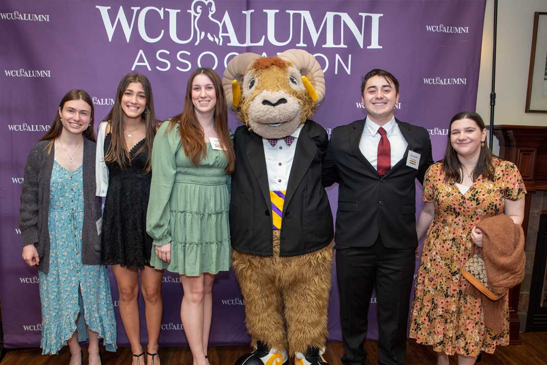 Centennial banquet large photo of WCU students10 