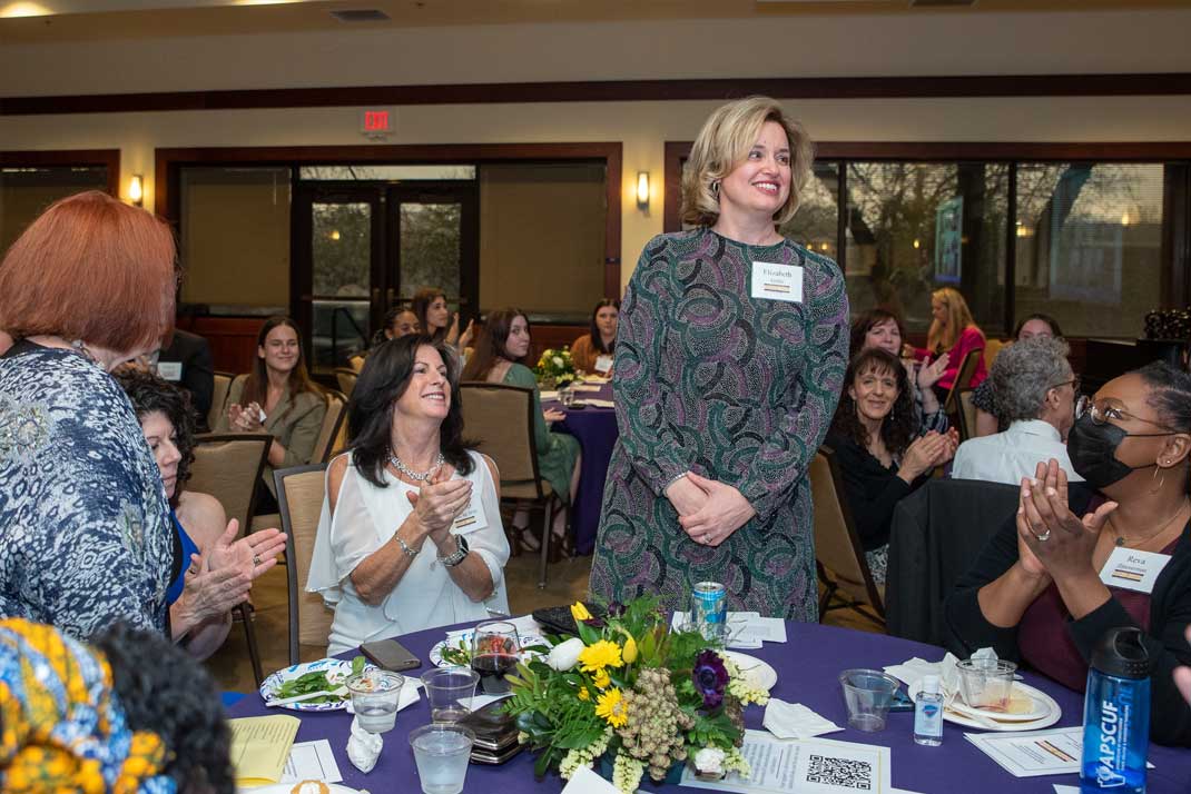 Centennial banquet large photo of WCU students 18