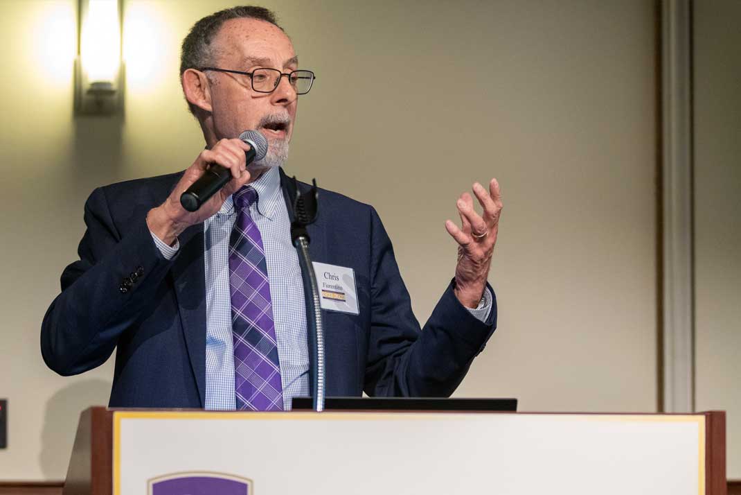 Centennial banquet large photo of WCU students 4