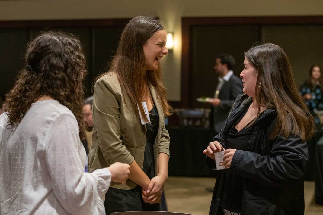 Centennial banquet large photo of WCU students 5