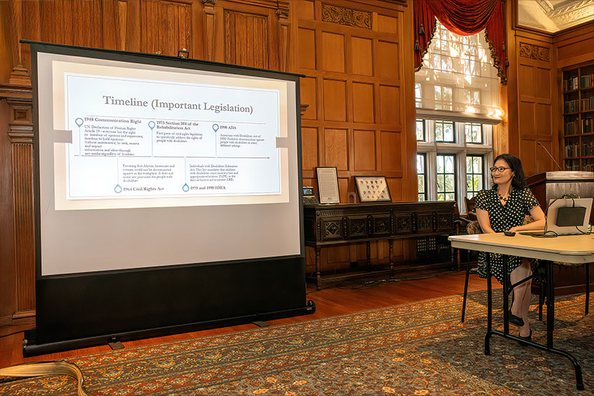 Photo from One step after another talk