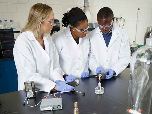Students in Lab