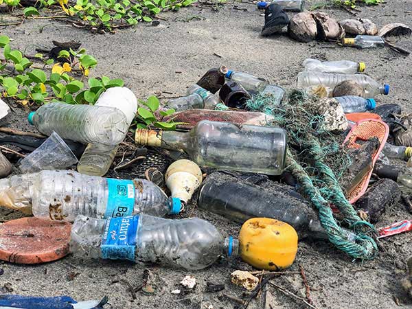 Hazardous Items on beach