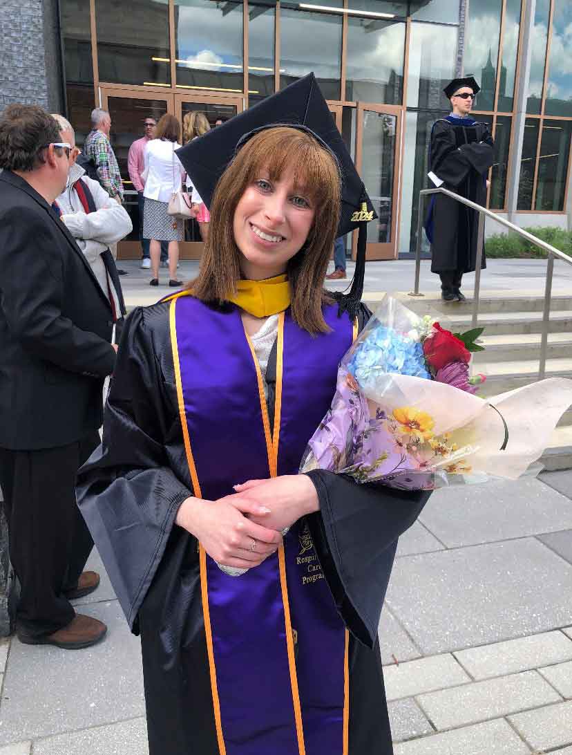 Resp Care Student graduating