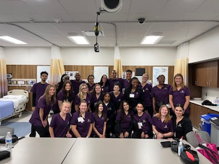 Resp Care Students class photo