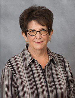 Photo of Nutrition Department Secretary Shelley Grapes