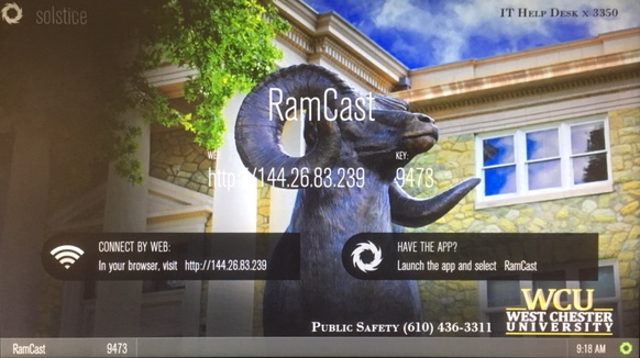 Ramcast screenshot