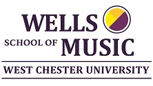 Logo: West Chester University Wells School of Music