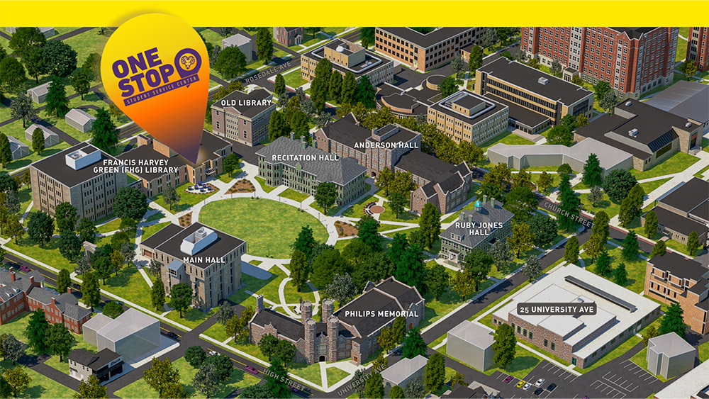 One Stop campus map