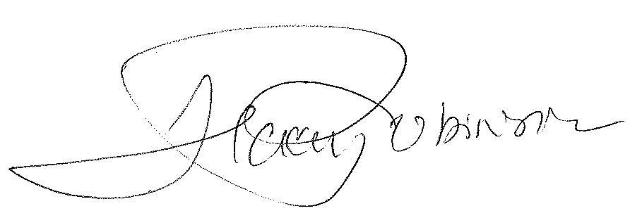 Tracey Robinson signature