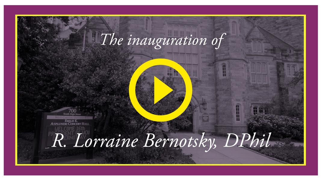 The Inauguration of R. Lorraine Bernotsky, DPhil Livestream