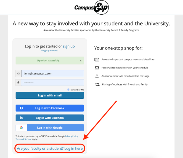 CampusESP FERPA Module Information for Students 2