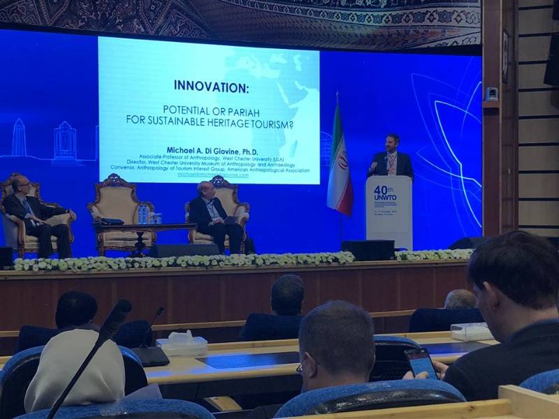 Michael Di Giovine UNWTO Speech, 'Innovation: Potential or Pariah for Sustainable Heritage Tourism?'