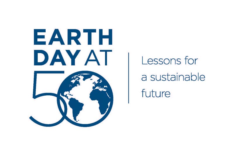 Earth day 50 Logo