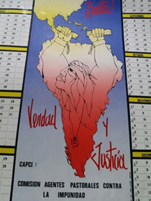 1992 wall calendar advocating for indigenous peoples’ rights. 