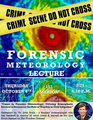 Forensic Meteorology Event