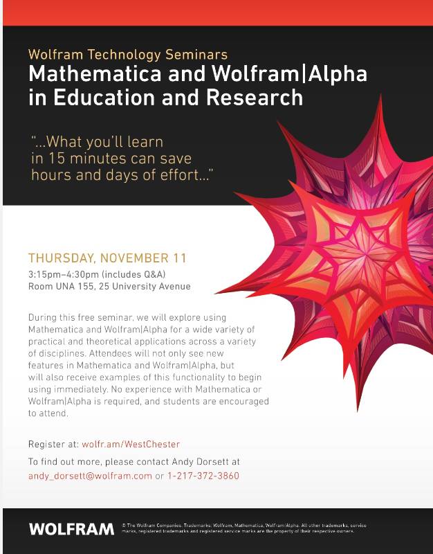 Wolfram Technology Seminar Fall 2021
