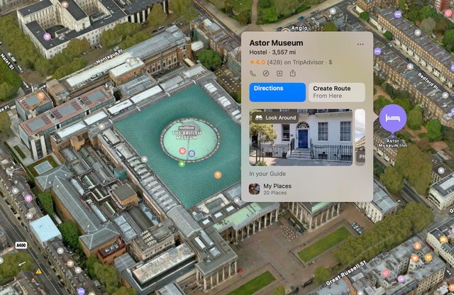 Astor Museum Google Map 