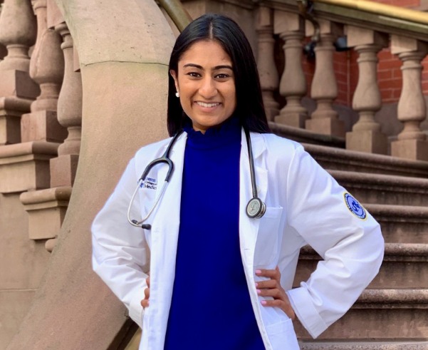 Sapana Gupta White Coat