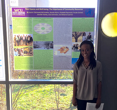 Fall 2015 All Science Research Poster Presentation on Third Spaces and Well Being