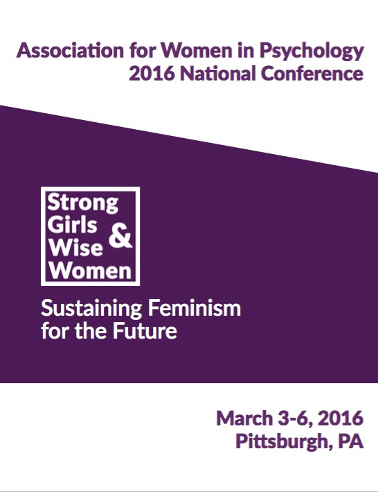 Association for Women in Psychology 2016 Conference Slide