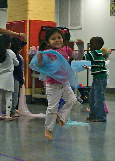 REACH Kid dancing