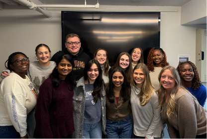 student therapists group picture