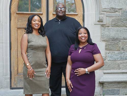 3 members of the Society team