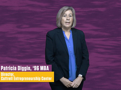 Watch Meet Patricia Diggin, Director of the Cottrell Entrepreneurship Center at West Chester University. video