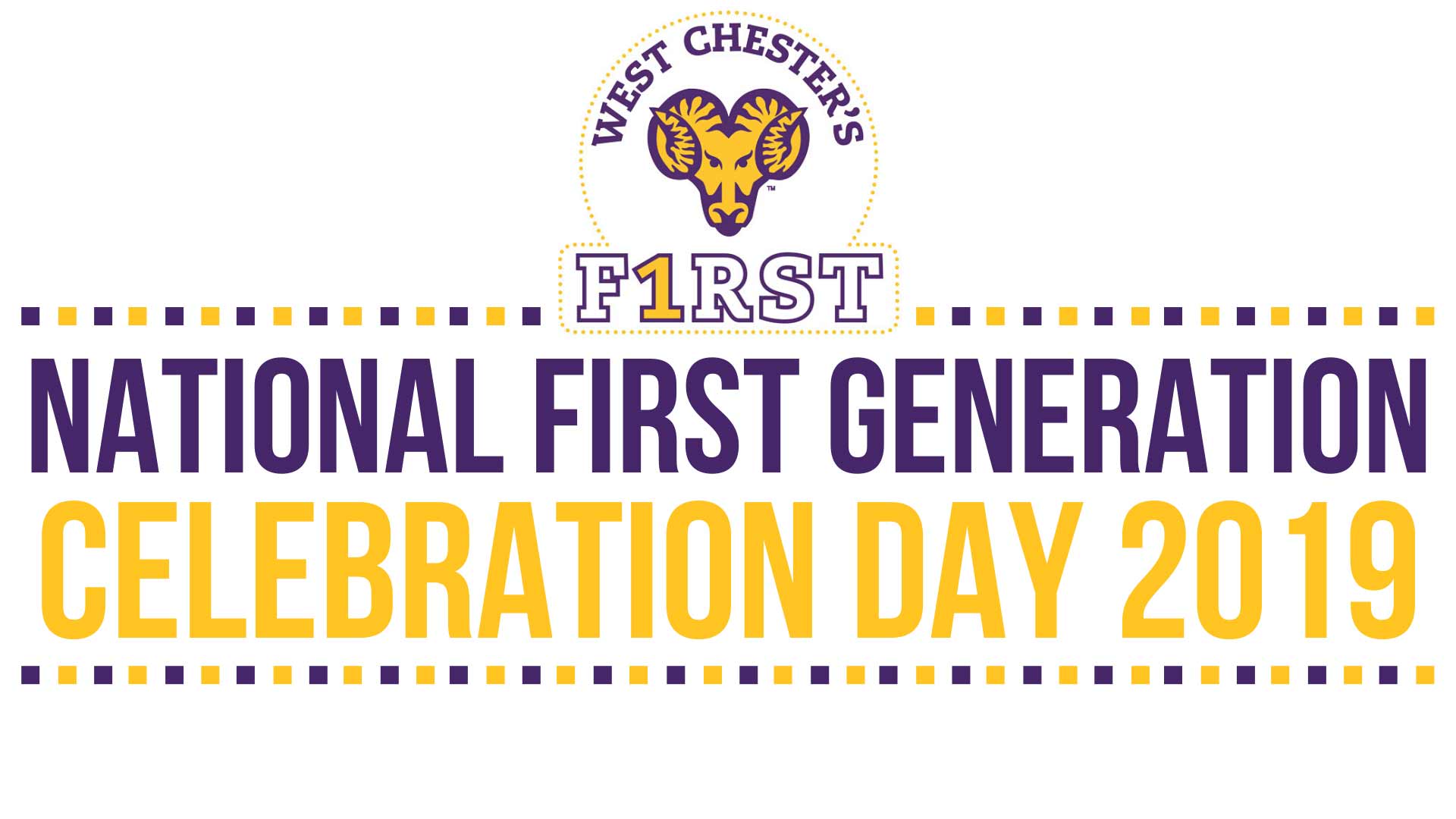National First Generation Day WCU of PA